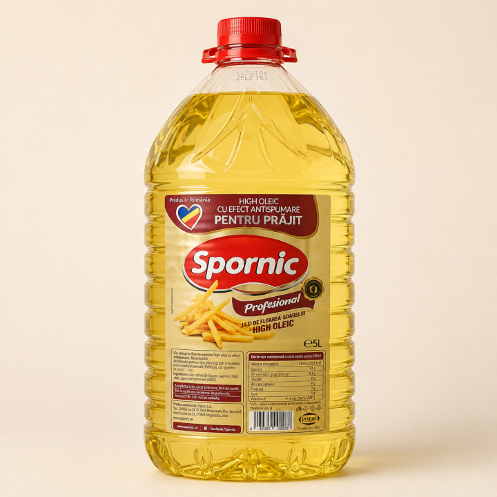 Ulei Spornic Go Fry 5L | Ulei pentru prăjit