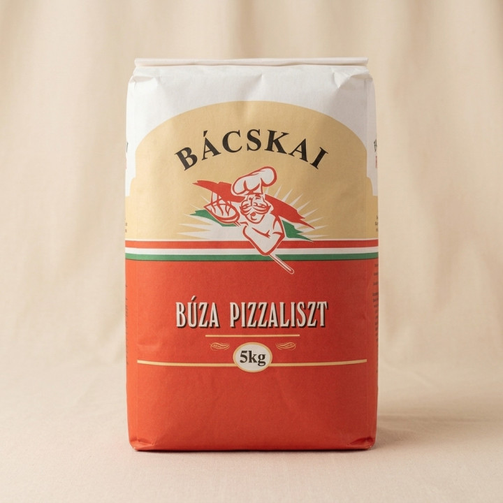 Făină Pizza BÁCSKAI 5 kg – Búza Pizzaliszt | AMATEO FOOD