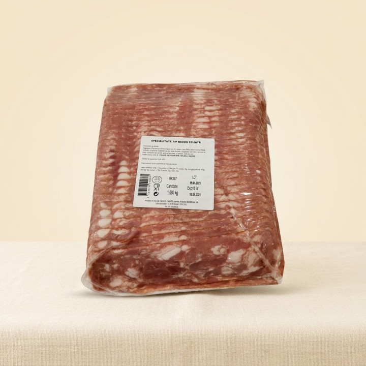 Specialitate Tip Bacon Feliata 1 kg | Amateo Food